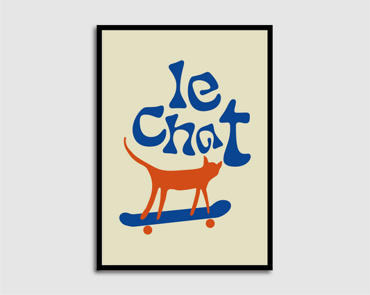 Le Chat Print