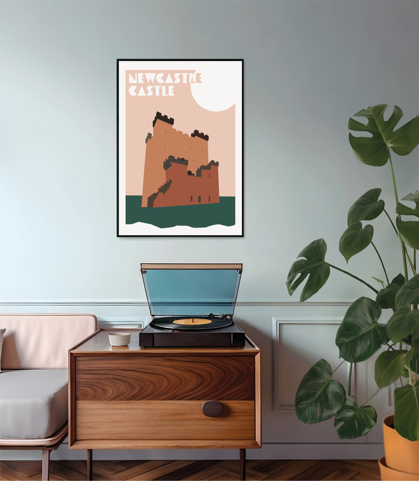 Newcastle Castle Print