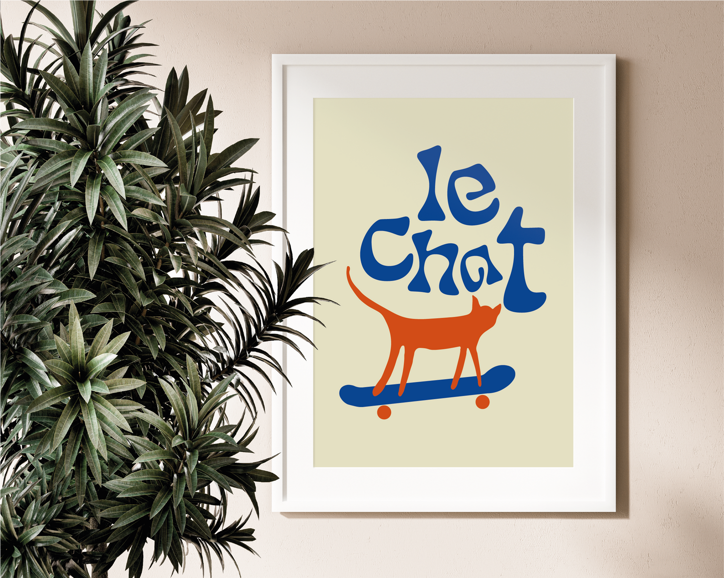 Le Chat Print