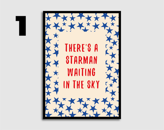 Starman Print