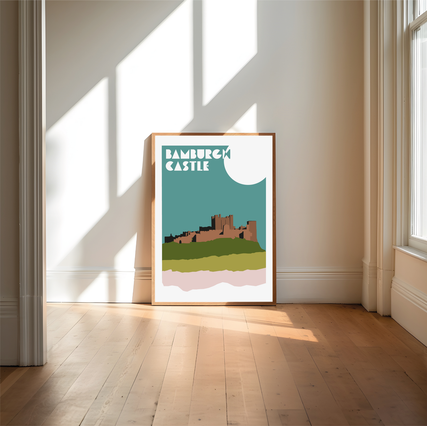 Bamburgh Castle Print