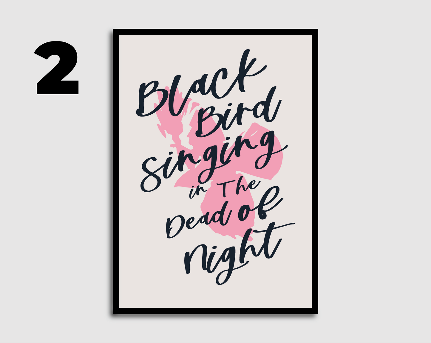 Blackbird Print