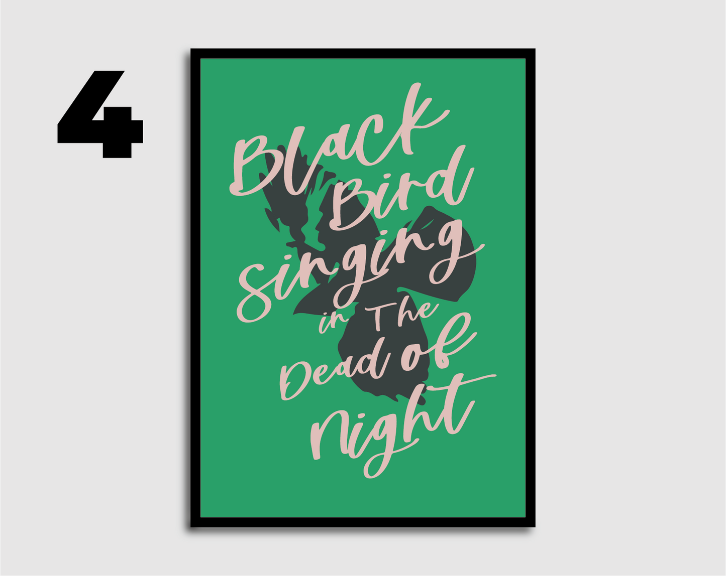 Blackbird Print