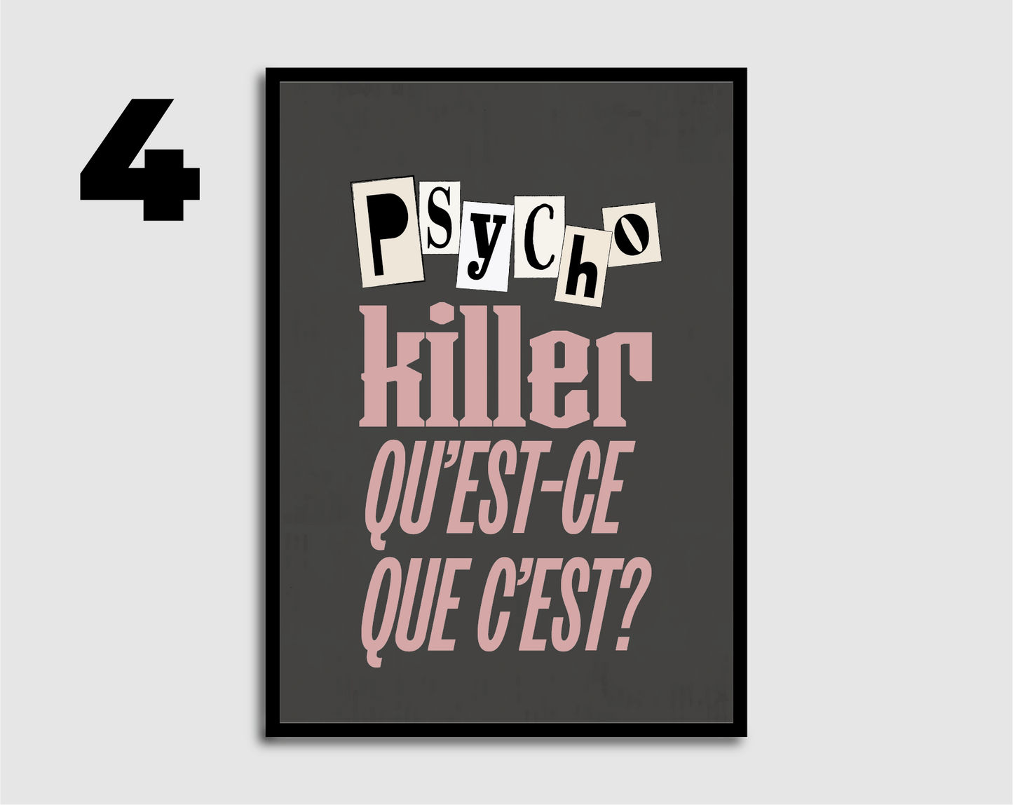 Psycho Killer Print