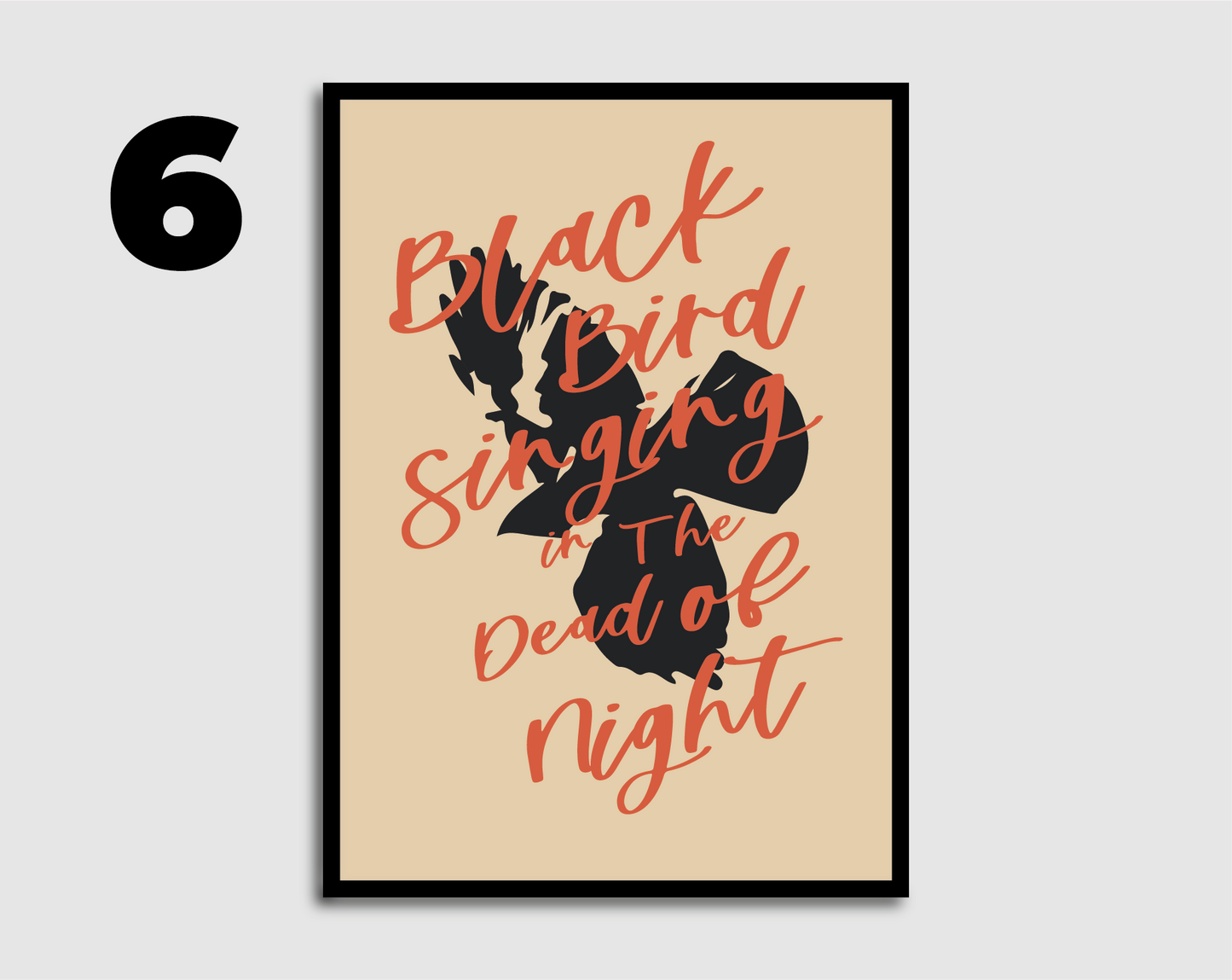 Blackbird Print