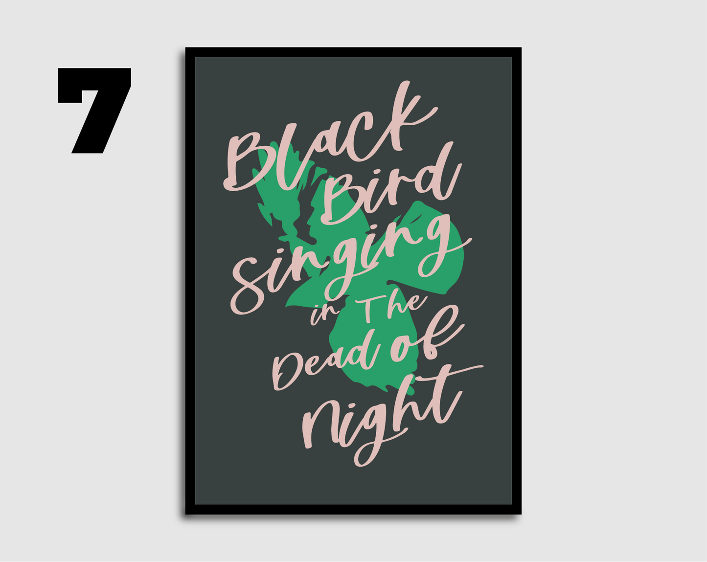 Blackbird Print