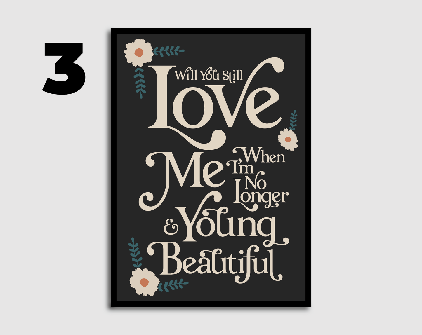 Young and Beautiful Print