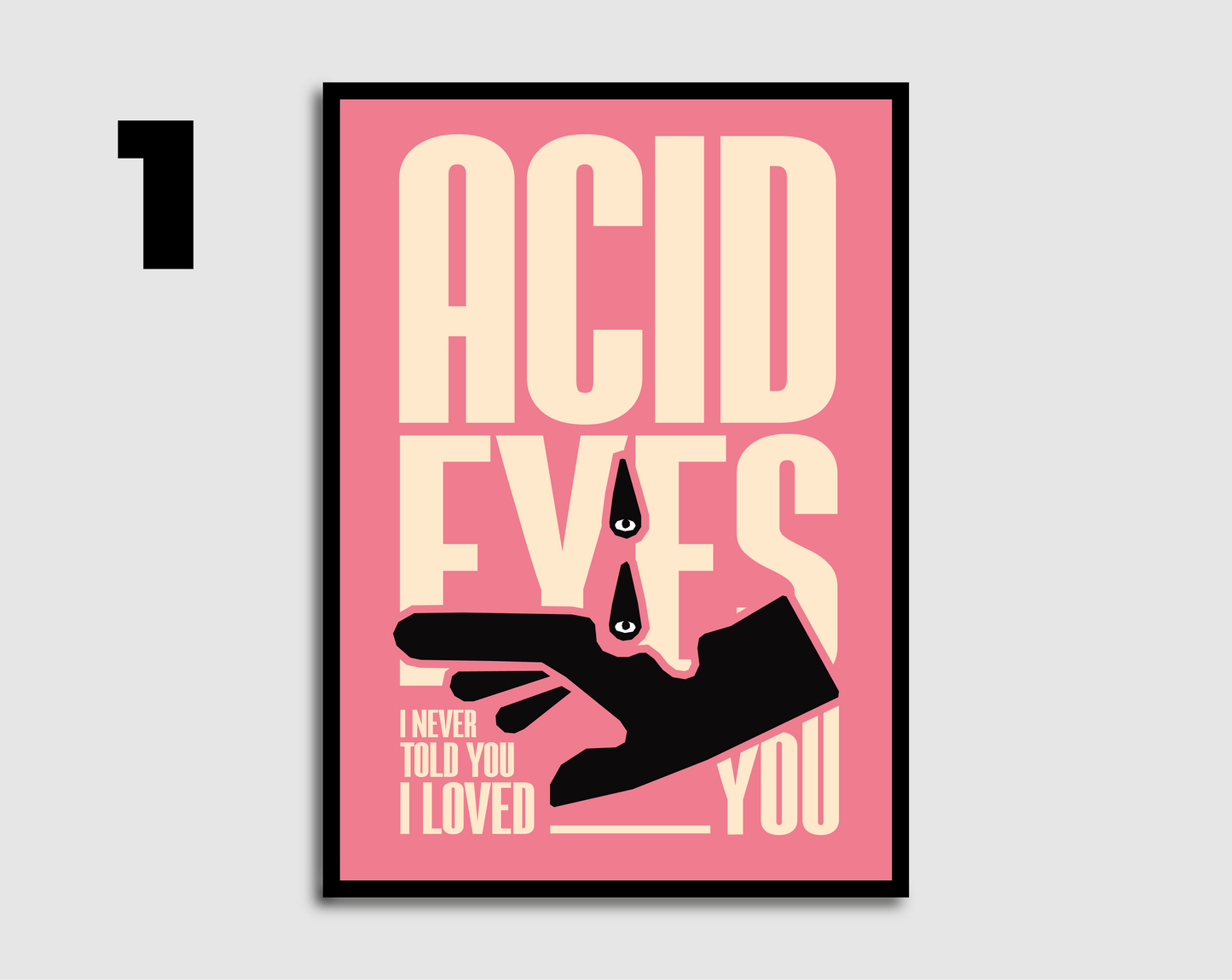 Acid Eyes Print