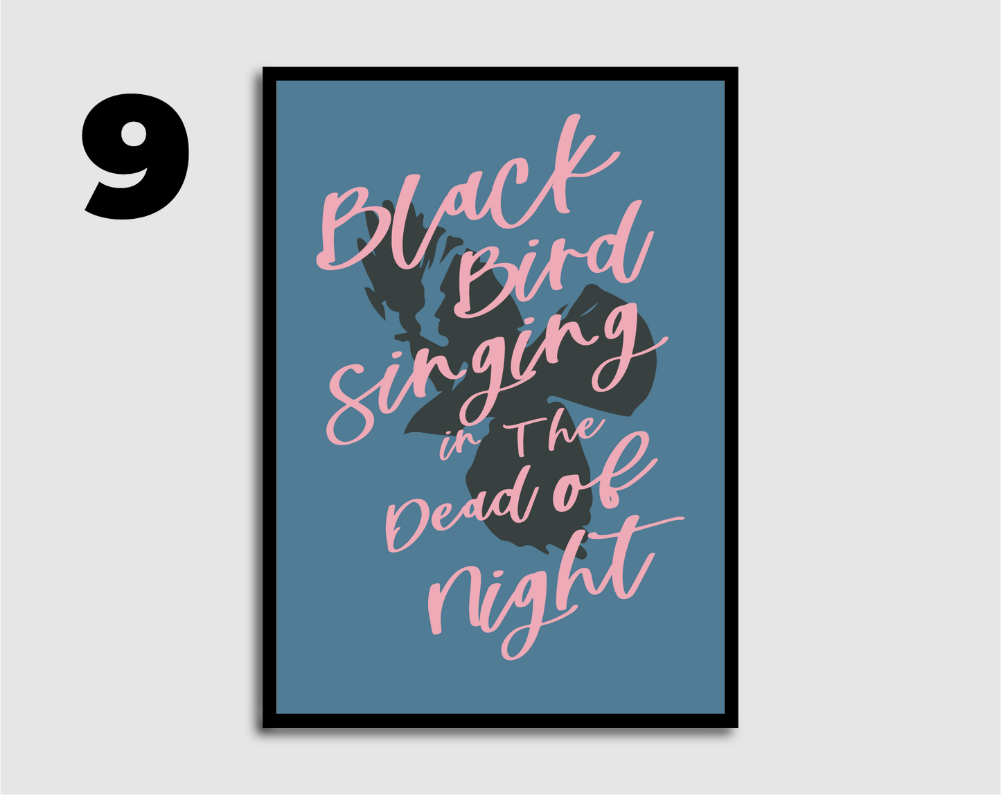 Blackbird Print