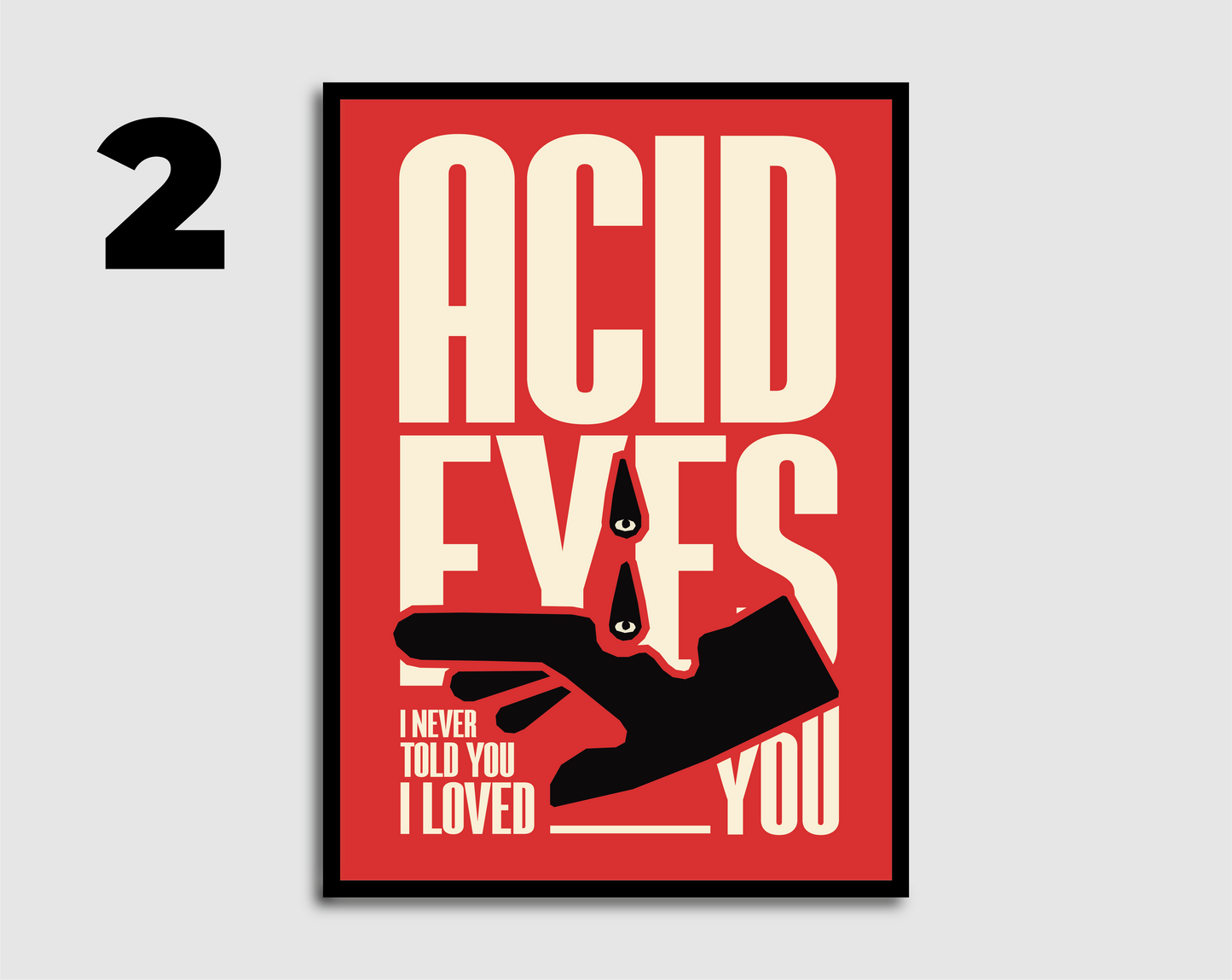 Acid Eyes Print