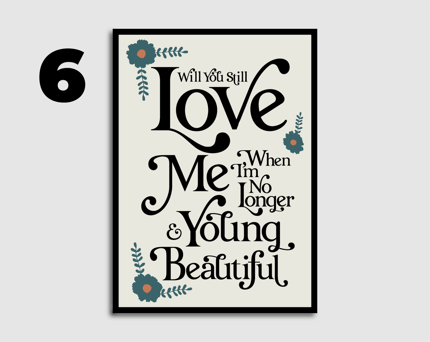 Young and Beautiful Print