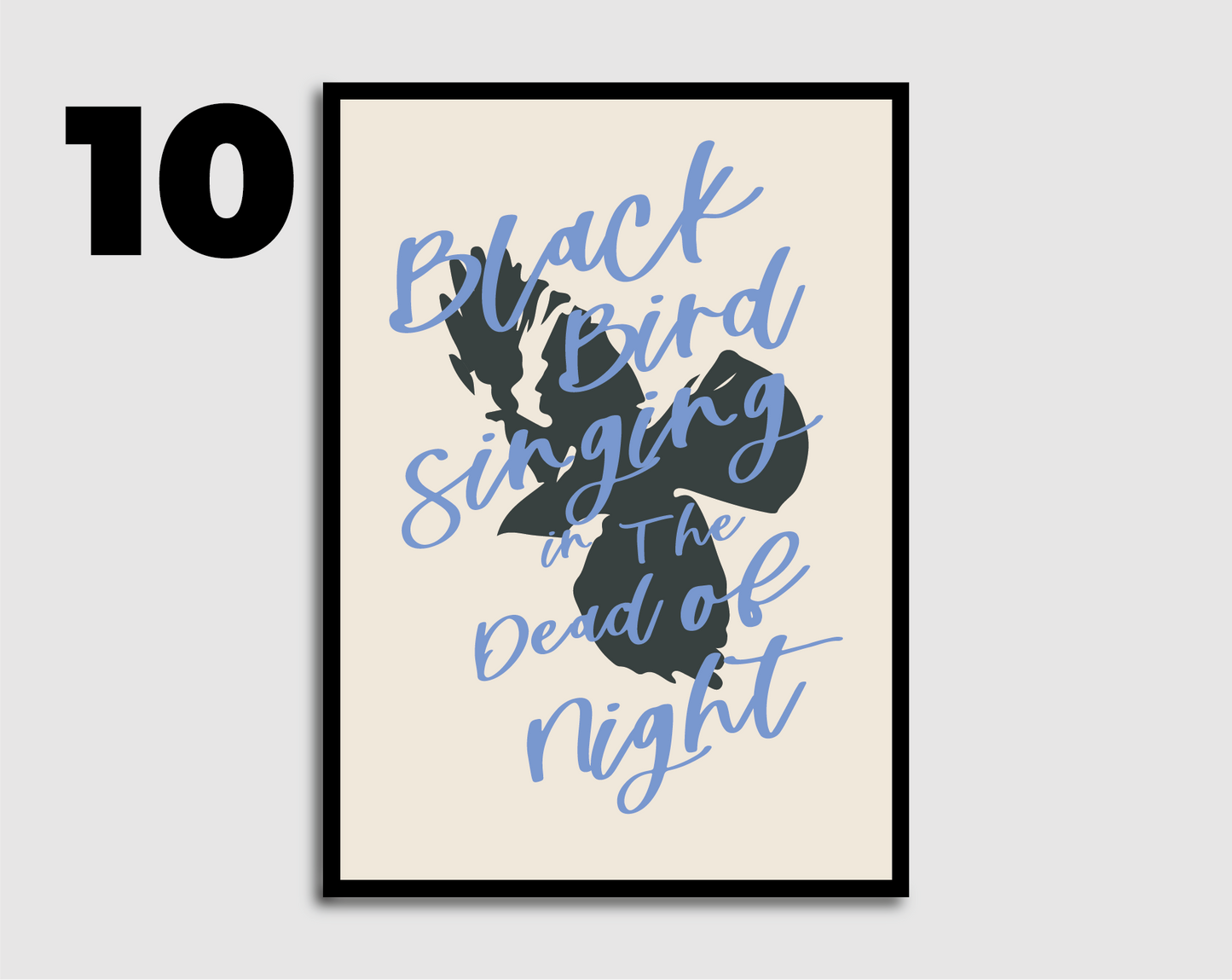 Blackbird Print