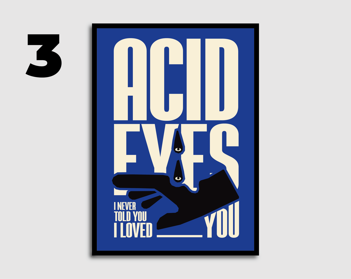 Acid Eyes Print