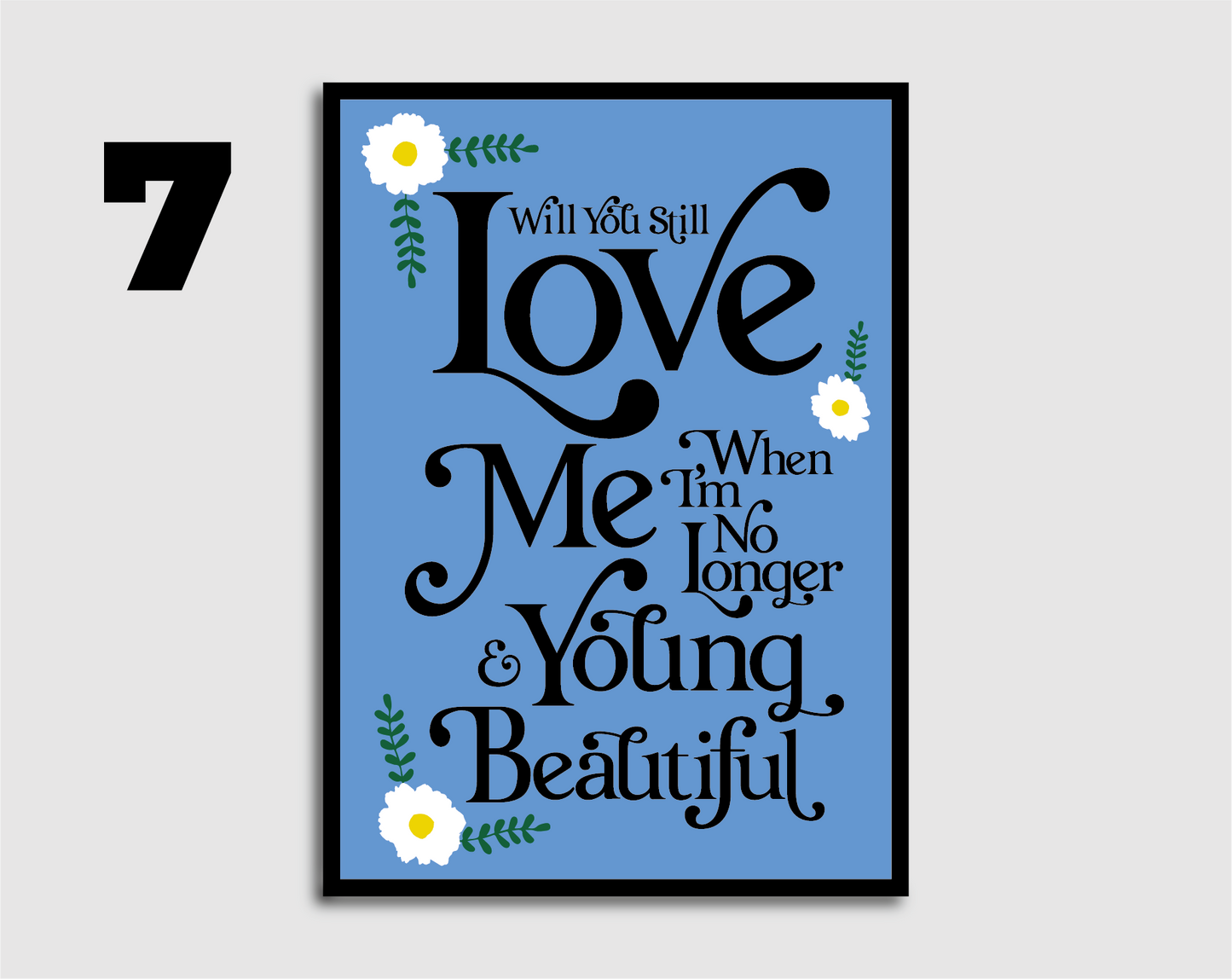 Young and Beautiful Print