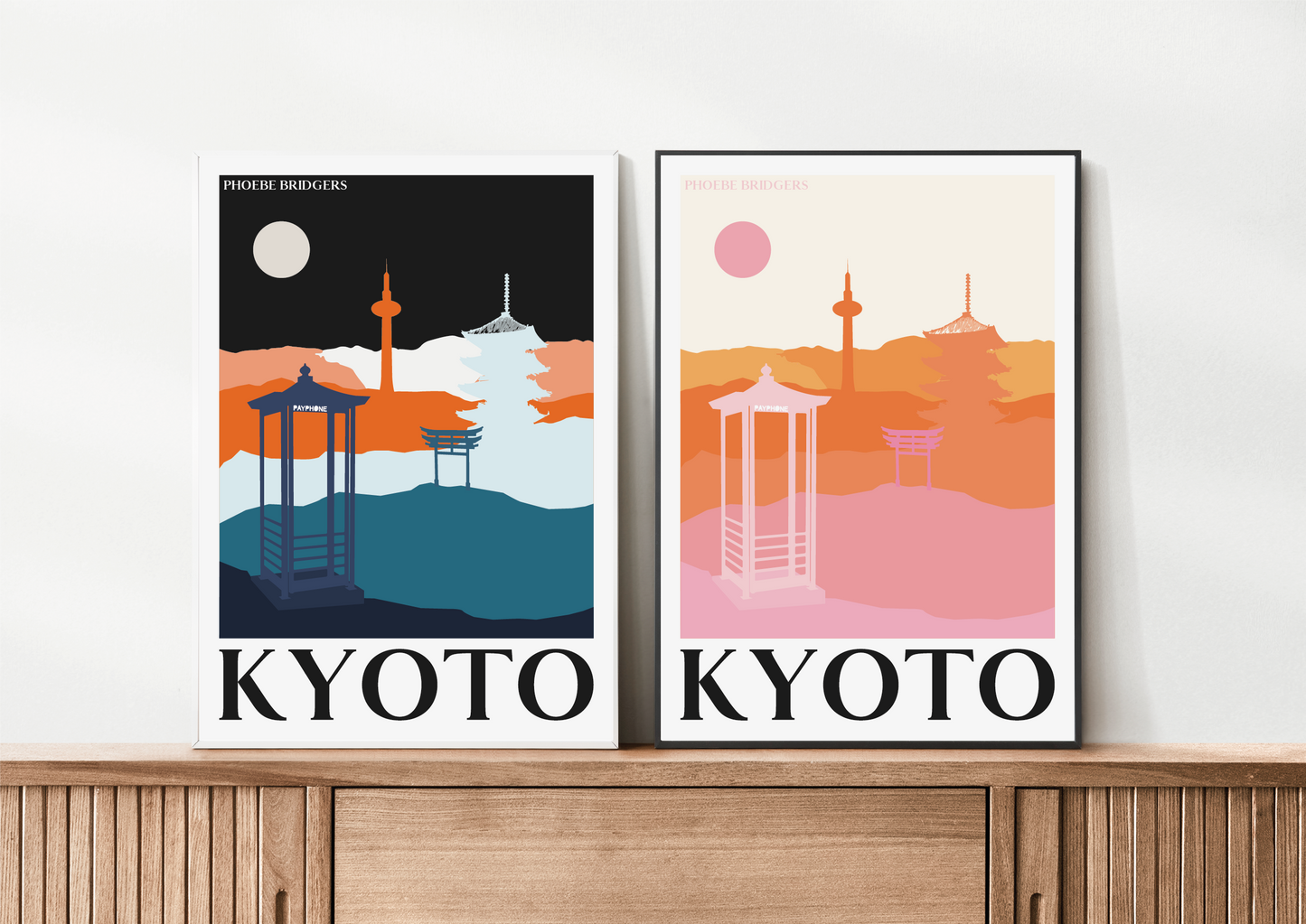 Kyoto Inspired Lyric Print