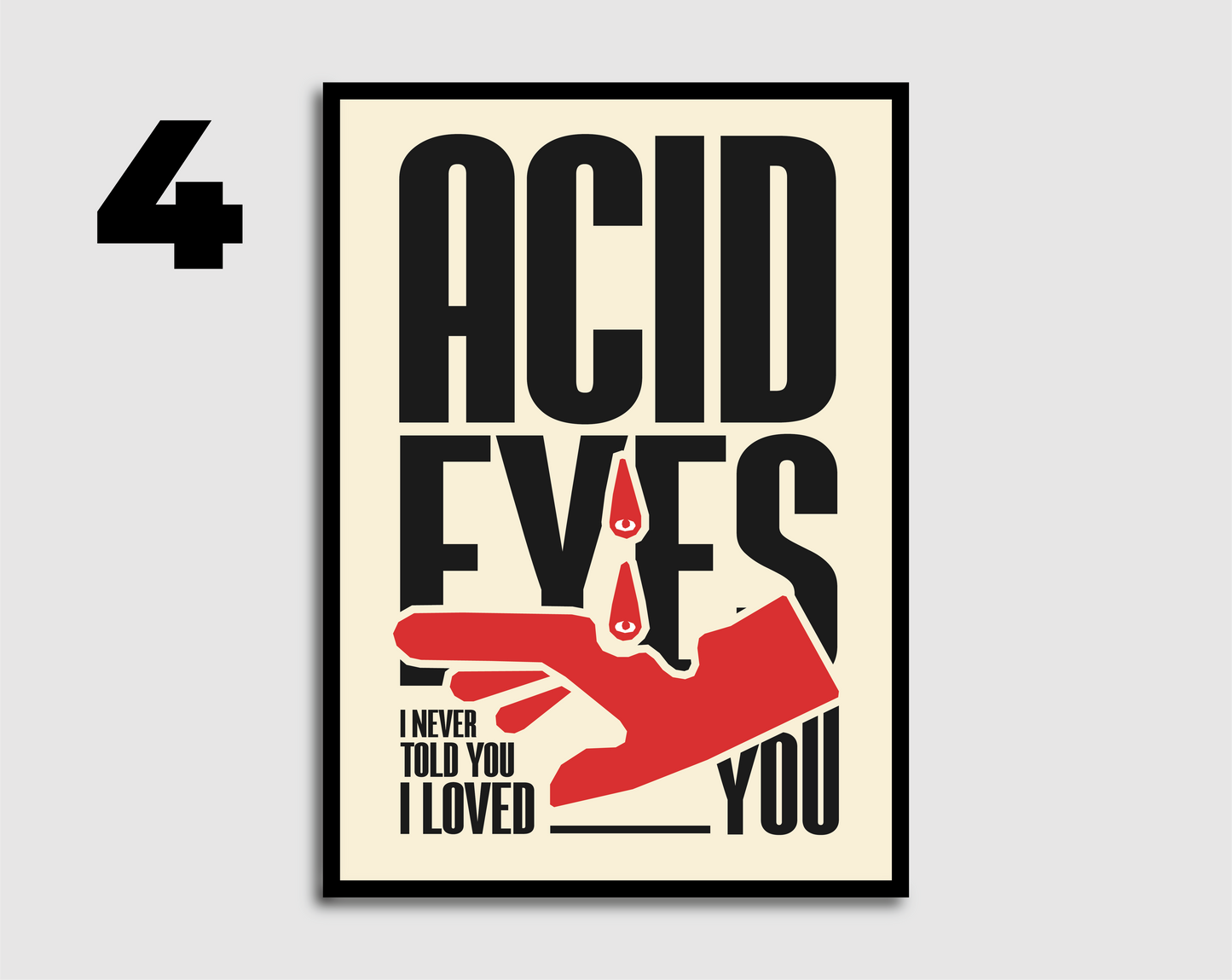 Acid Eyes Print