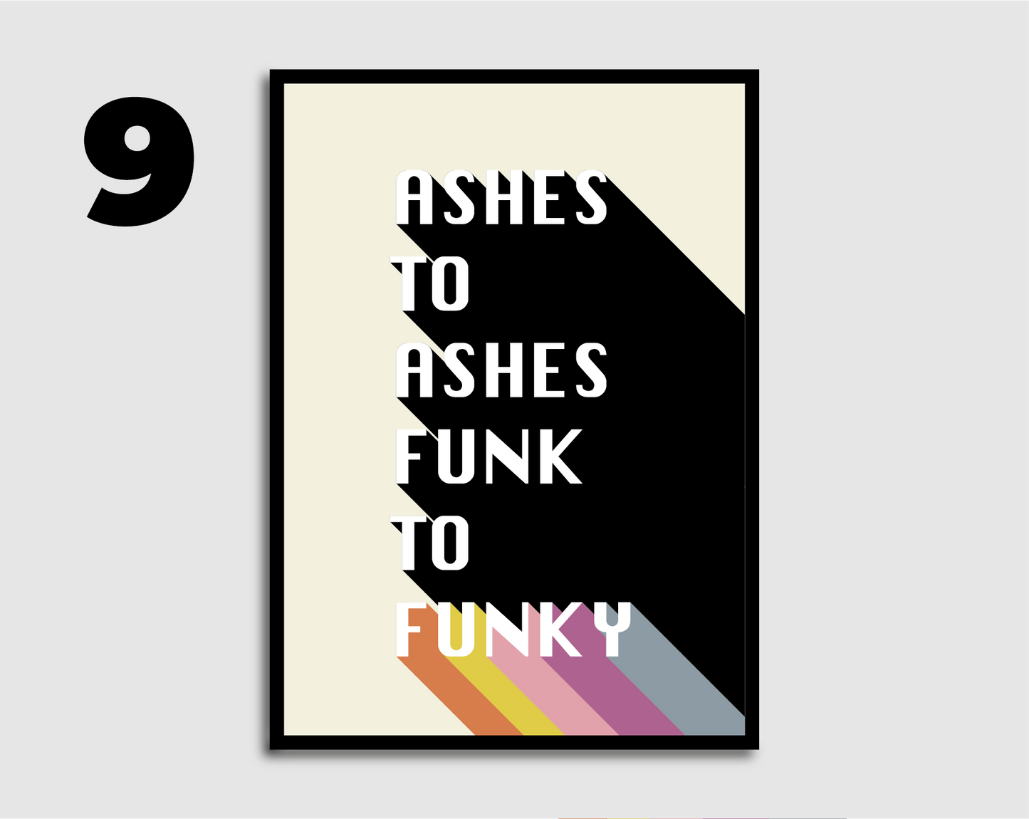 Ashes to Ashes Print