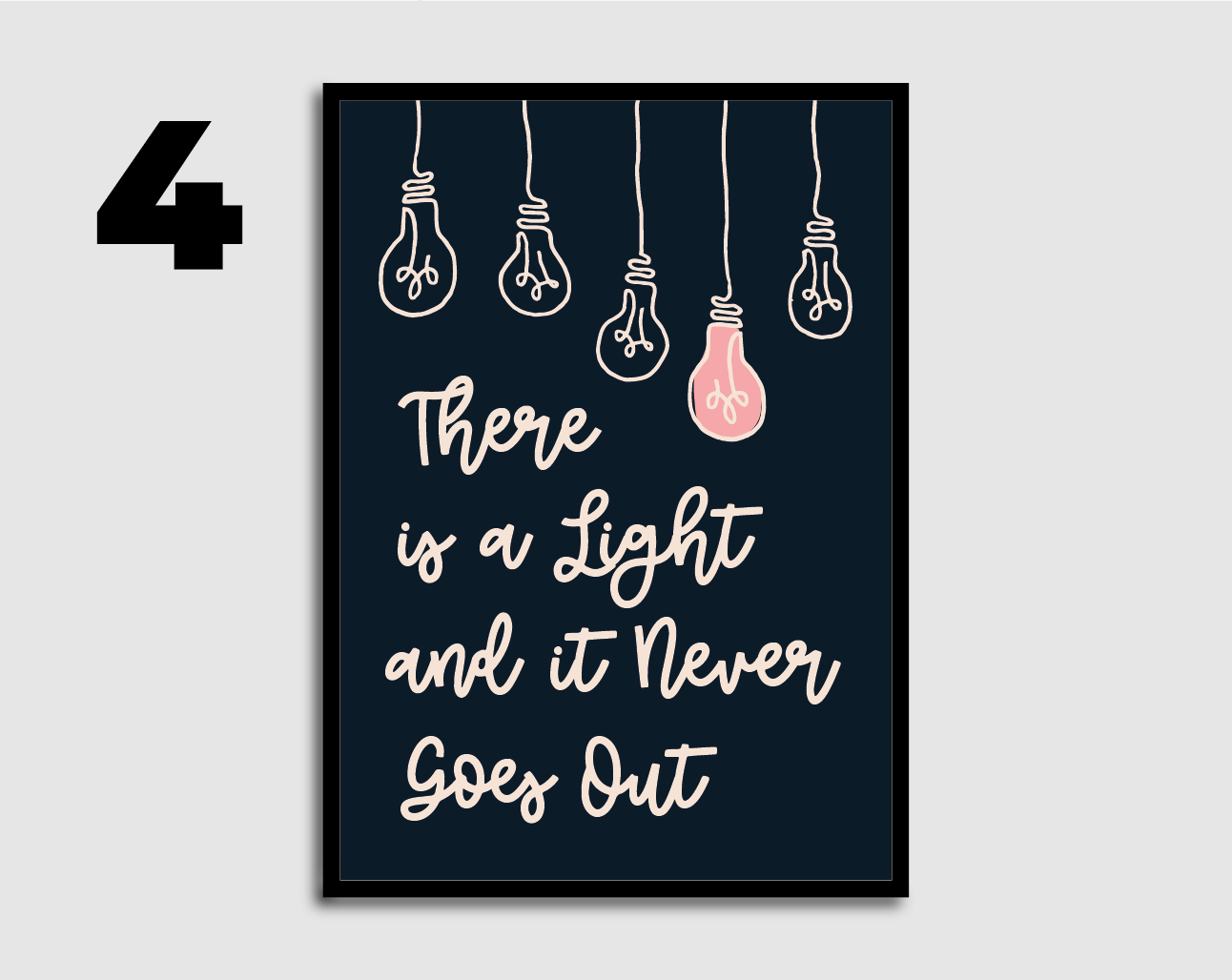 There is a Light That Never Goes Out Print