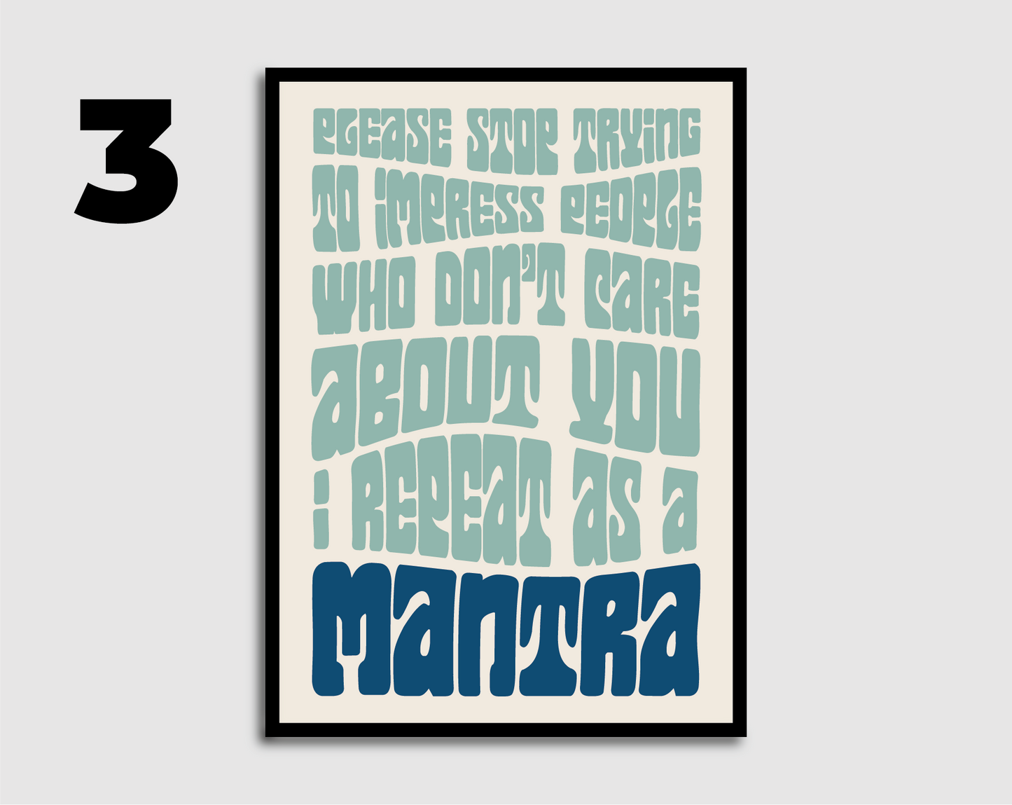 Mantra Print