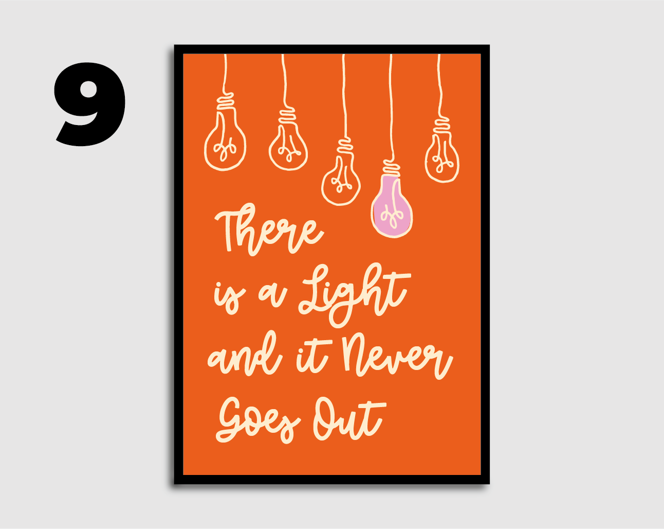 There is a Light That Never Goes Out Print