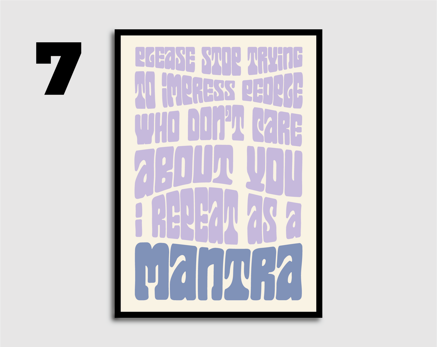 Mantra Print