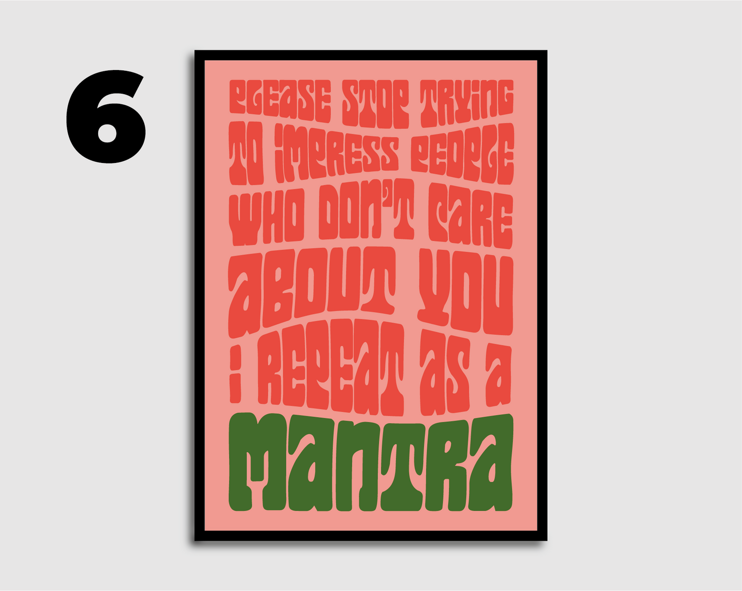 Mantra Print