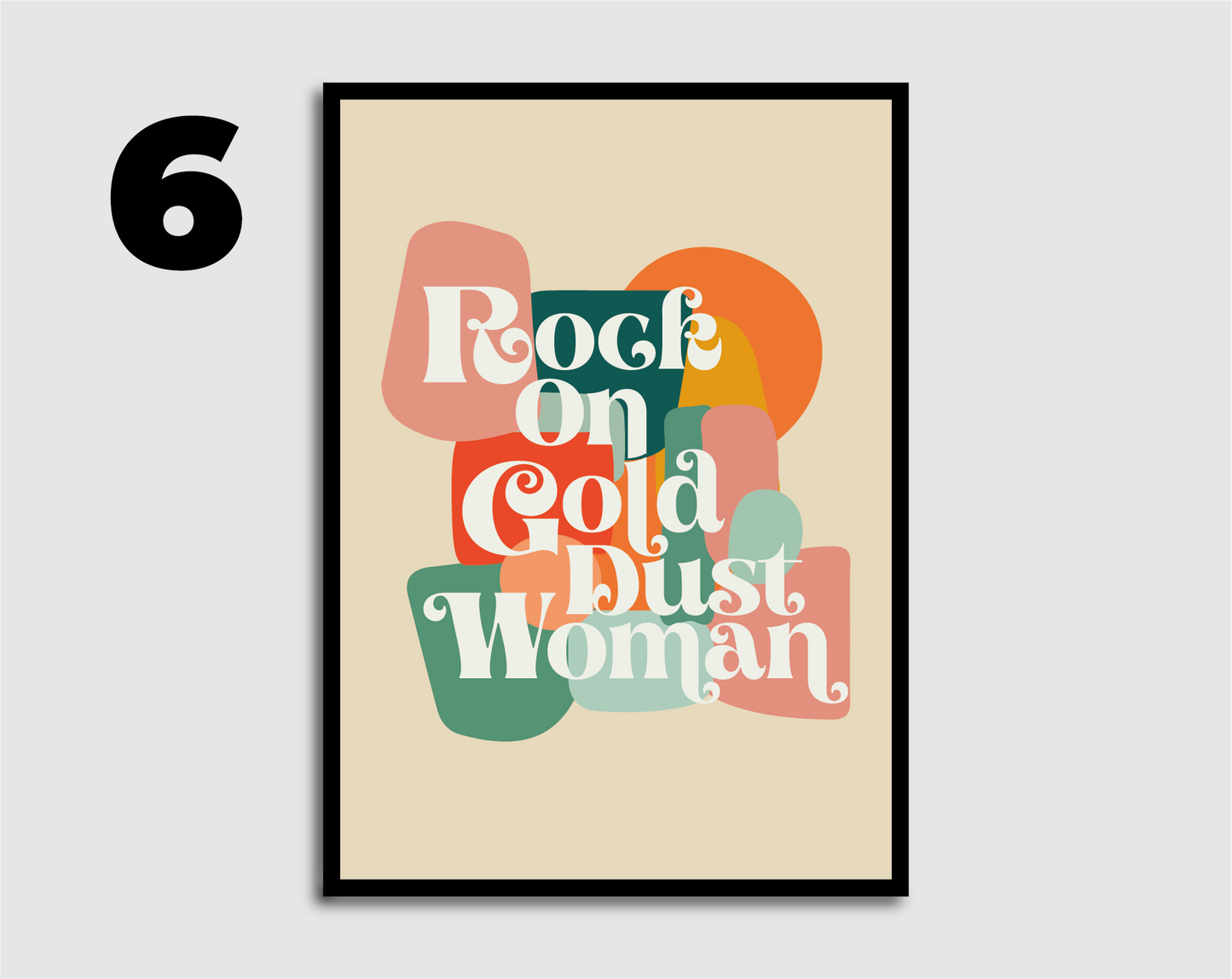 Gold Dust Woman Print