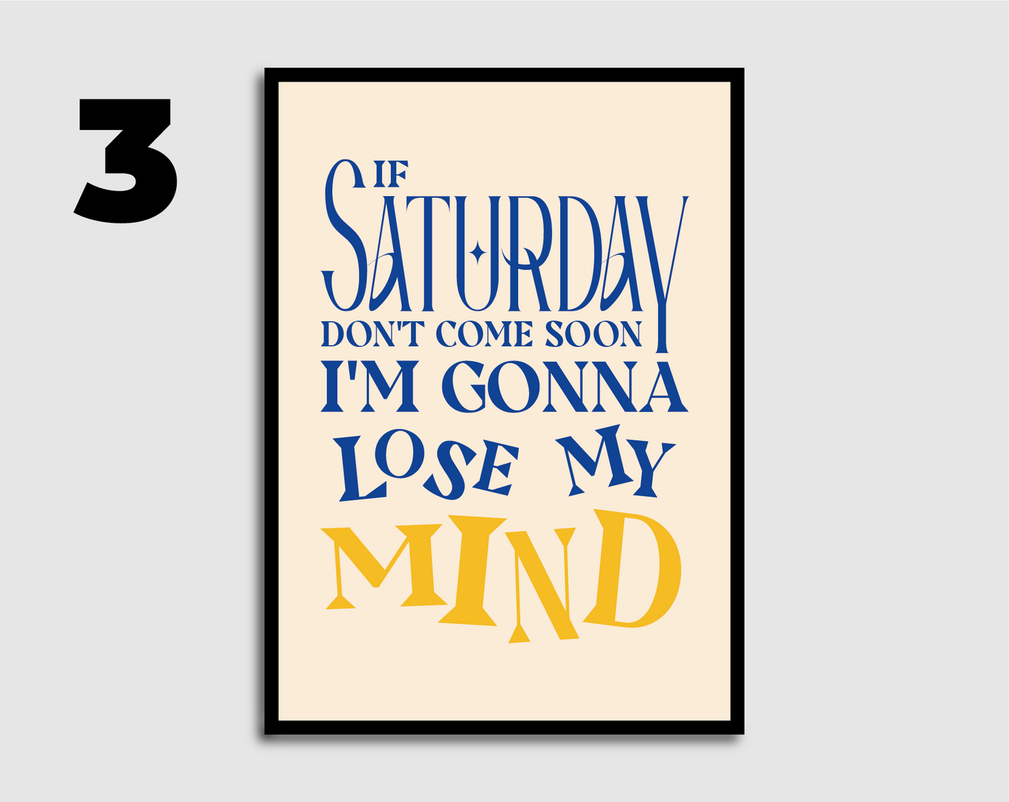 Saturday Print