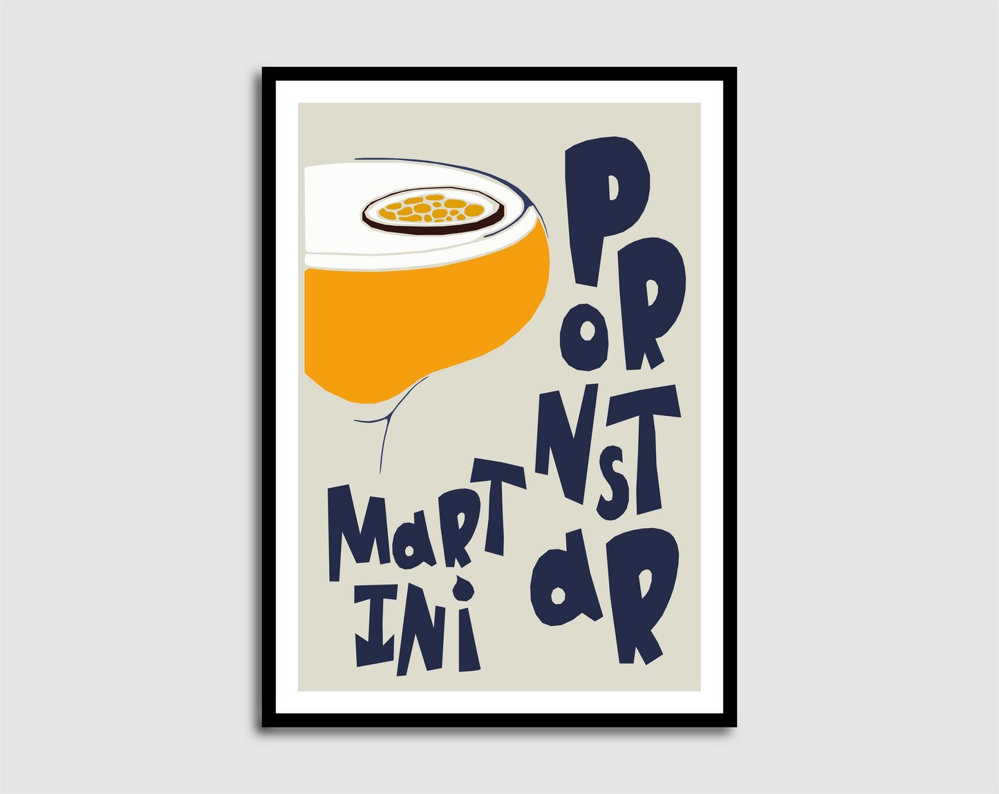 Pornstar Martini Print