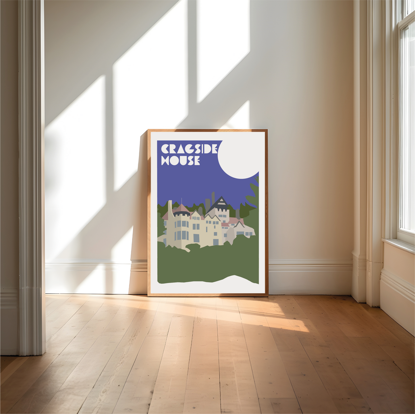 Cragside House Print